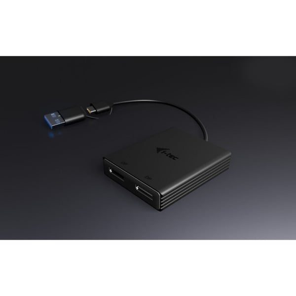 € 55,38 i-tec Video Adapter USB-A/USB-C > Dual DisplayPort 4K / 60Hz - i-tec - vue 2