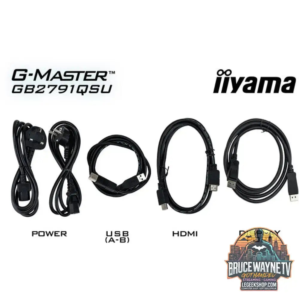 iiyama G-MASTER GB2791QSU-B1 27" QHD/WQHD IPS 320 Hz - iiyama - vue 20