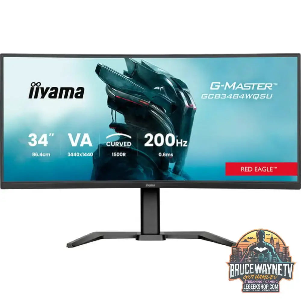 iiyama G-Master GCB3484WQSU-B2 34" QHD/WQHD VA 200 Hz - iiyama - vue 2