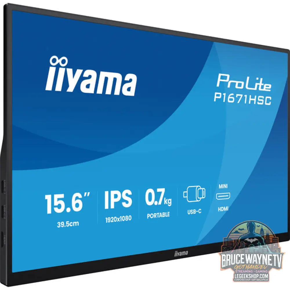 iiyama P1671HSC-B1 15,6" Full HD IPS 60 Hz - iiyama - vue 25