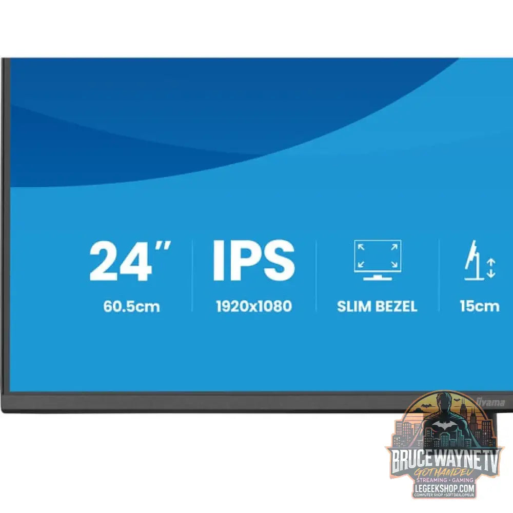 iiyama ProLite XB2493HSU-B1 23,8" Full HD IPS 120 Hz - iiyama - vue 16