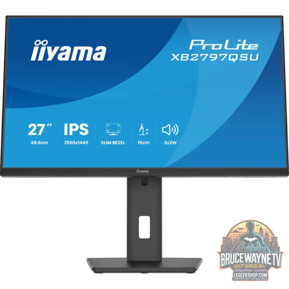 iiyama ProLite XB2797QSU-B1 27" QHD/WQHD IPS 75 Hz - iiyama - vue 8