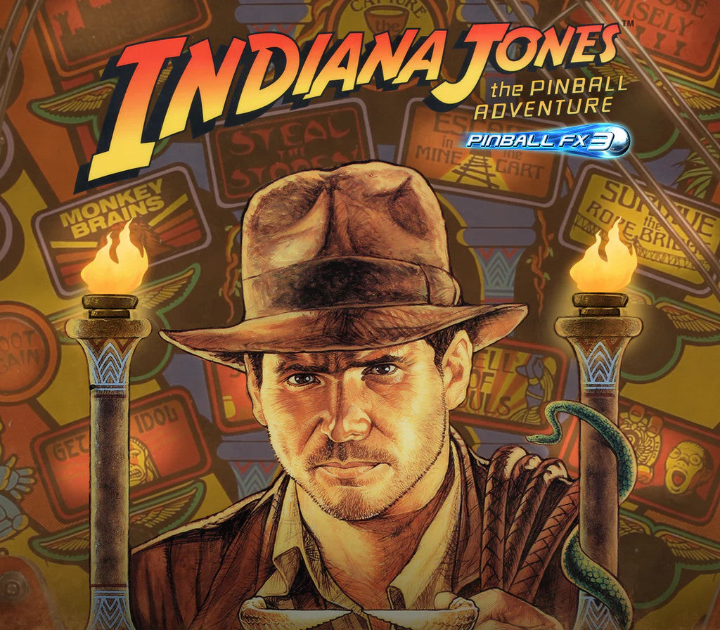 Pinball FX3 - Indiana Jones: The Pinball Adventure DLC