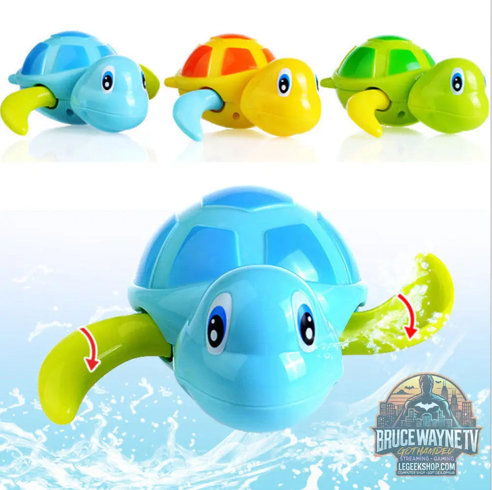 Jouet Bain Bébé Tortue Nageuse Eau Piscine Amusant - Random / 1PCS - Jouets Bébé
