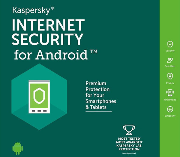 Kaspersky Internet Security for Android 2023 Key (2 Years / 1 Device)