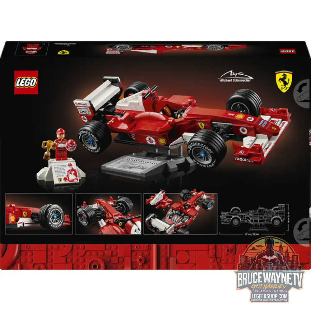 LEGO 11375 Icons Ferrari F2004 et Michael Schumacher, jeu de construction - LEGO - vue 7