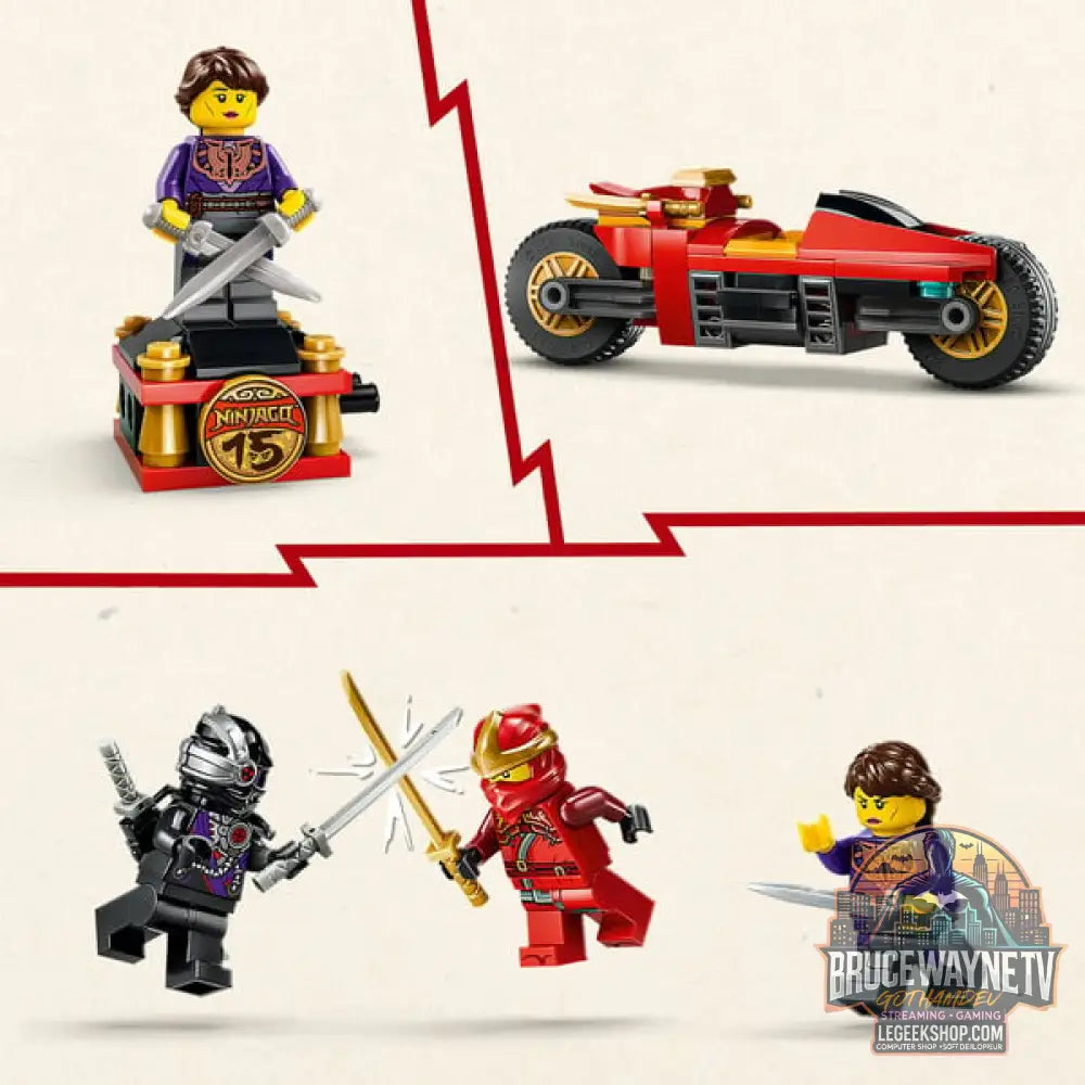 LEGO 71867 Ninjago 15-jähriges Jubiläum des X-1 Ninja Supercar, jeu de construction - LEGO - vue 4