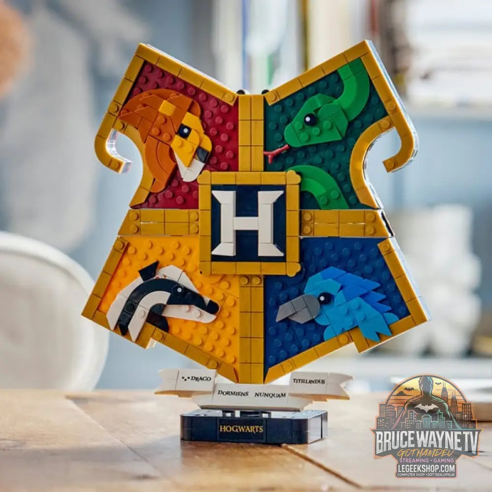 LEGO 76462 Harry Potter Hogwarts Hauswappen, jeu de construction - LEGO - vue 5