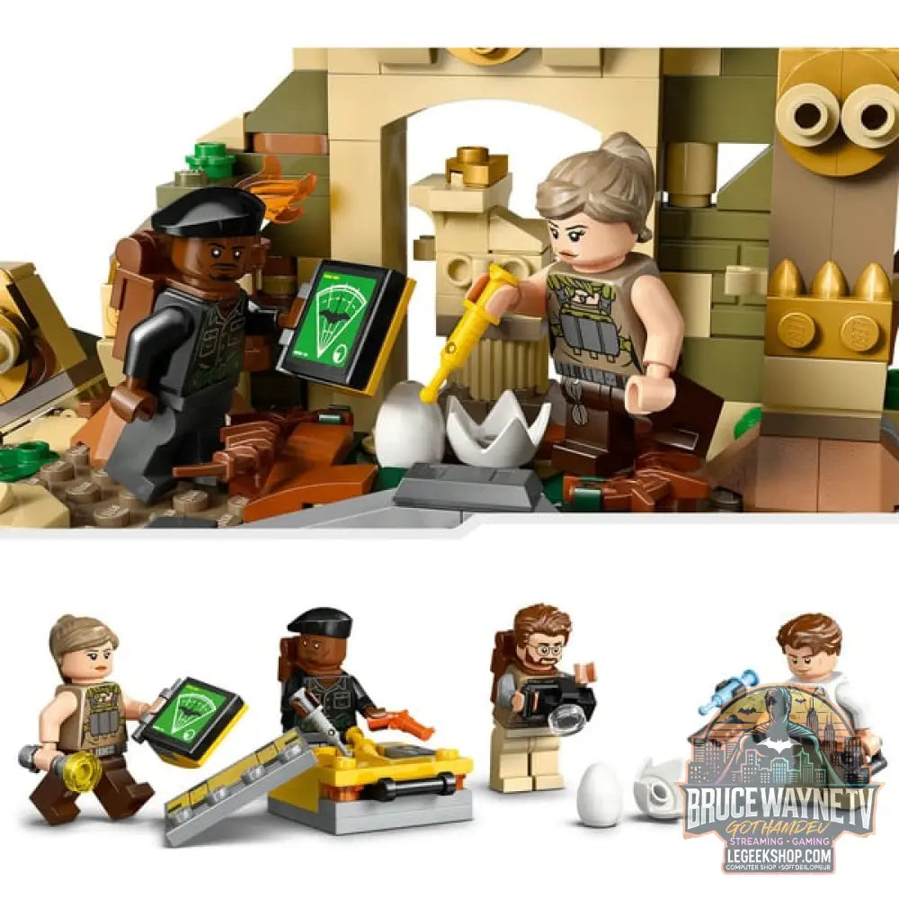 LEGO 76976 Jurassic World Spinosaurier & Quetzalcoatlus: Hubschrauber-Einsatz, jeu de construction - LEGO - vue 5