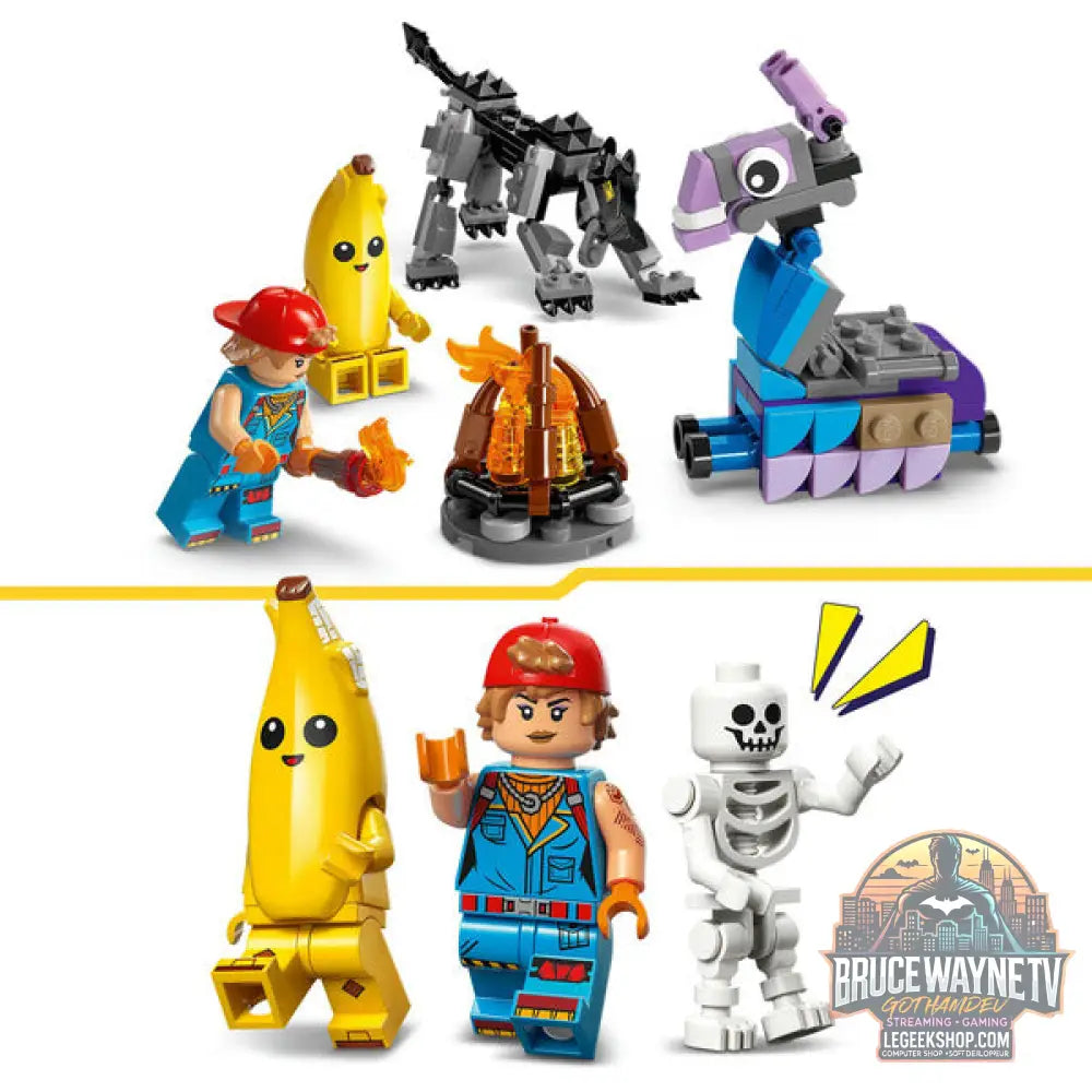 LEGO 77075 Fortnite Das Lager von Schali et der Zündkerzenkünstlerin, jeu de construction - LEGO - vue 5