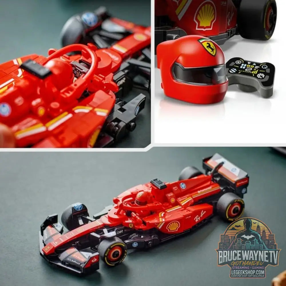 LEGO 77242 Speed Champions Ferrari SF-24 F1 Rennauto, jeu de construction - LEGO - vue 6