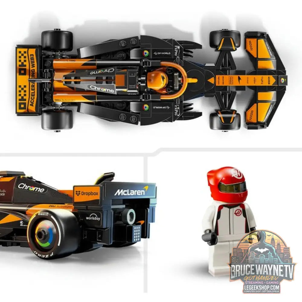 LEGO 77251 Speed Champions McLaren F1 Team MCL38 Rennauto, jeu de construction - LEGO - vue 5