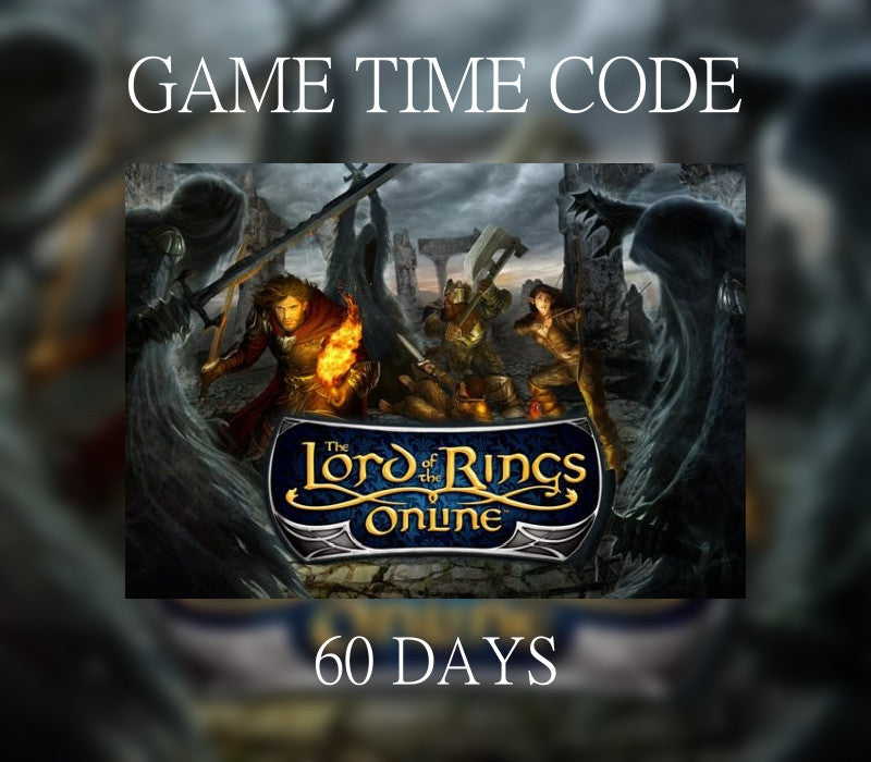 The Lord of the Rings Online 60 Days Prepaid Game Time Card