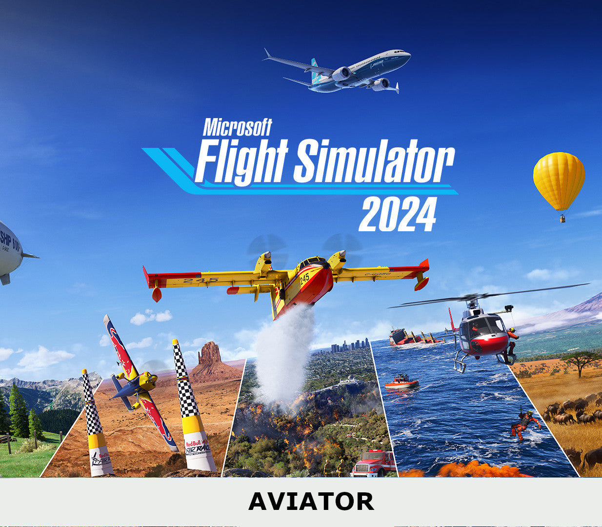 Microsoft Flight Simulator 2024 Aviator Edition US Xbox Series X|S /