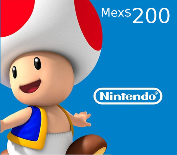 Nintendo eShop Prepaid Card MXN 200 MX