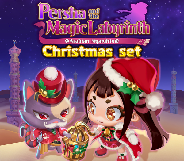 Persha and the Magic Labyrinth - "Christmas set" Costume Set DLC