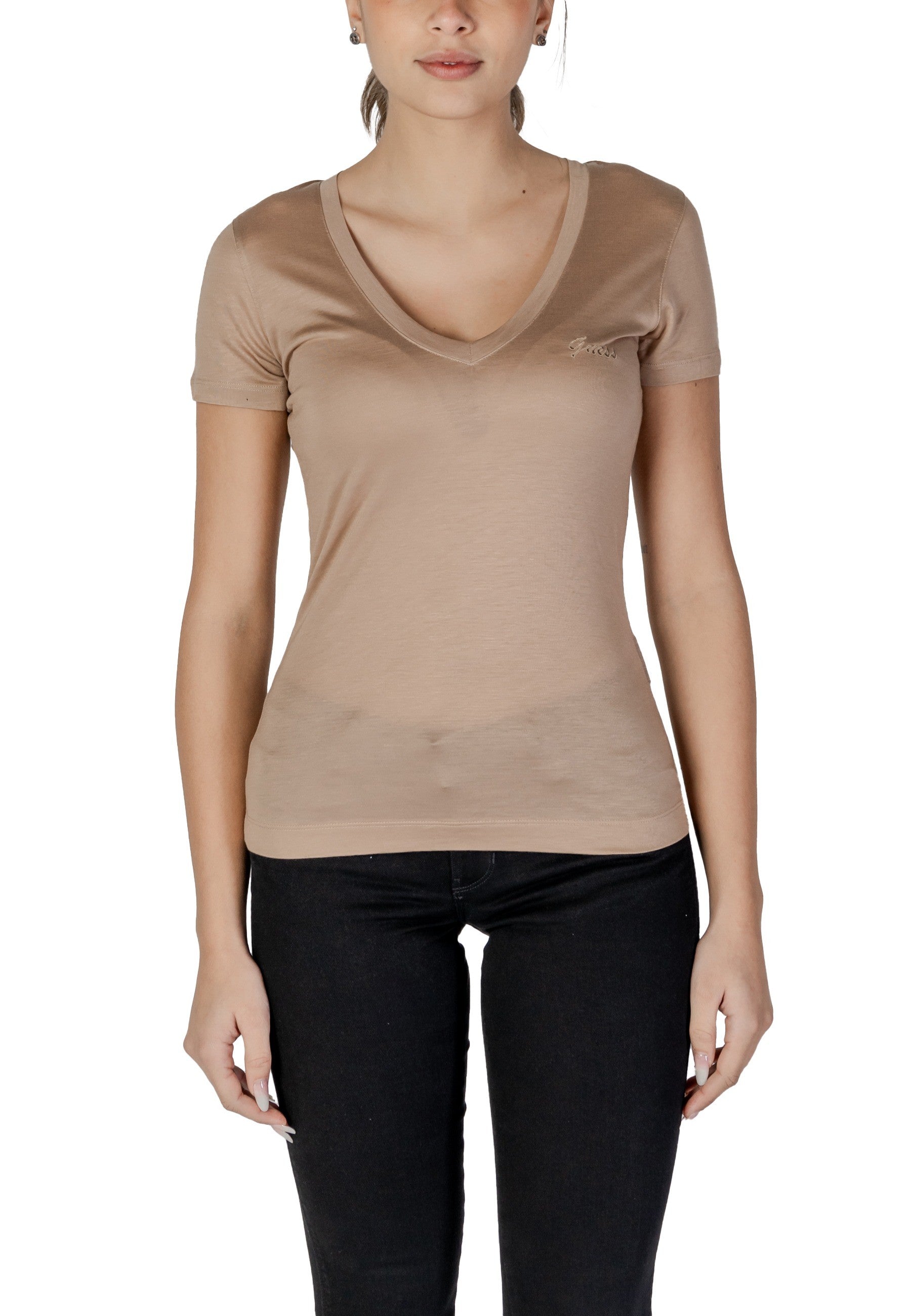Guess T-shirt femme — beige