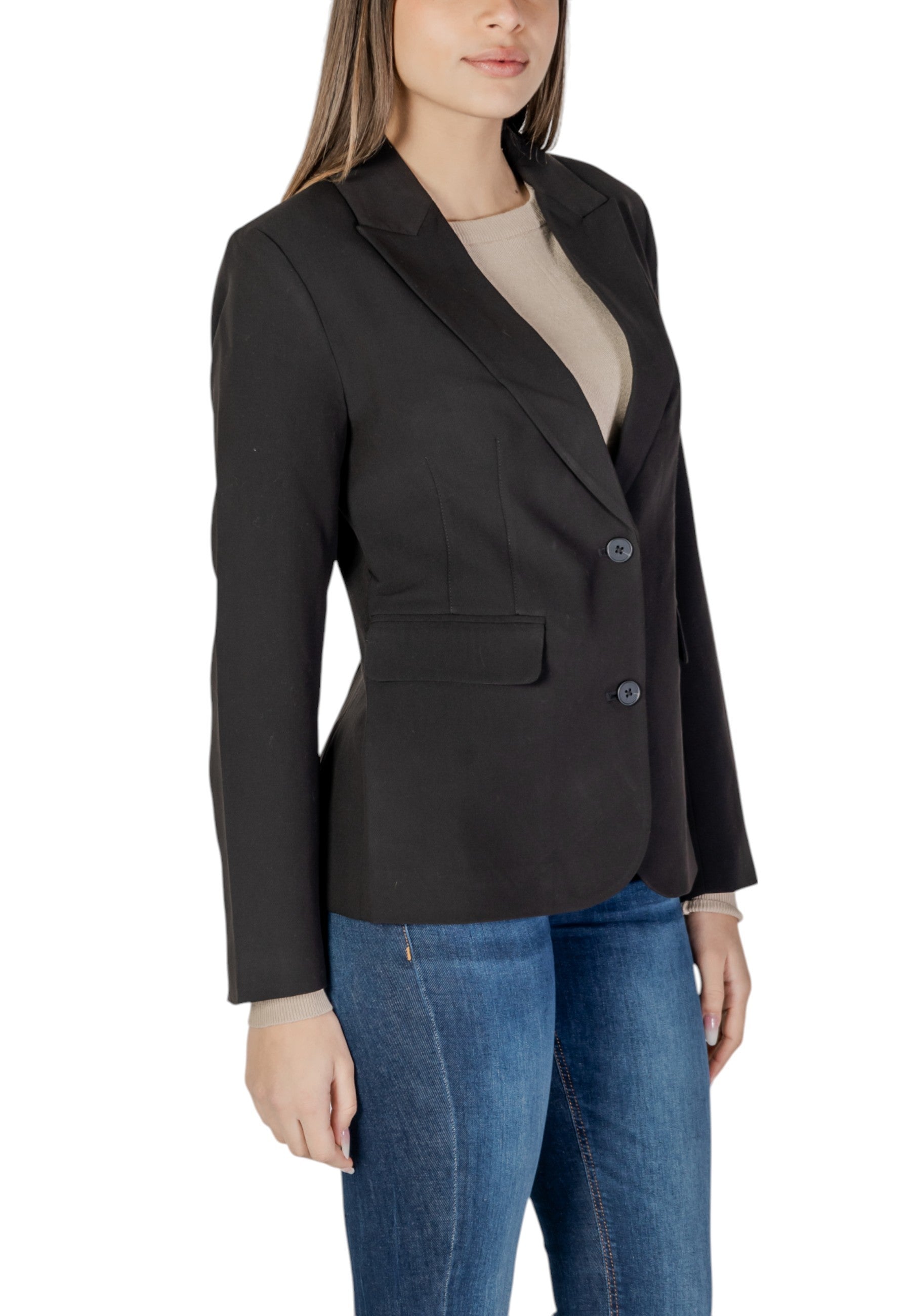 Only Vêtement femme Jaquettes — black