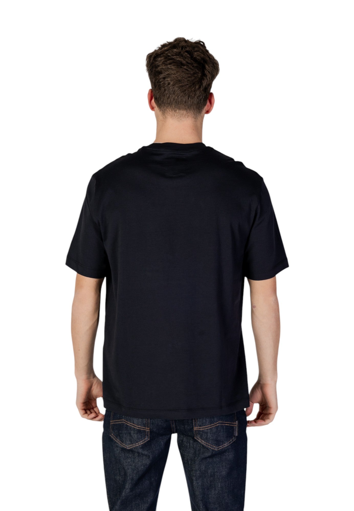 Armani Exchange T-shirt homme — blue