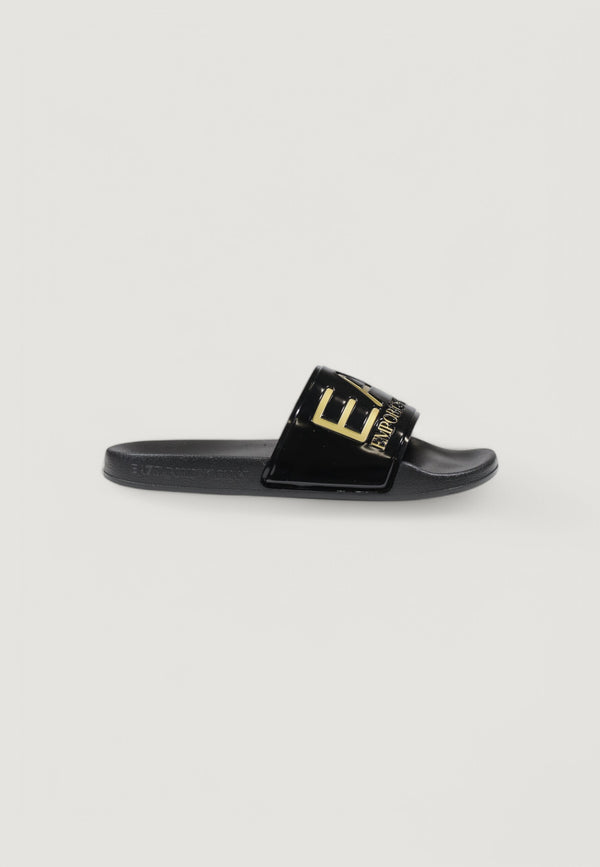 Ea7 Chaussures homme Mules — black