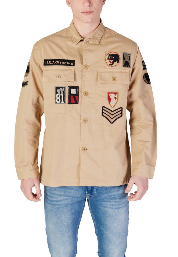 Replay Chemise homme Chemises — beige