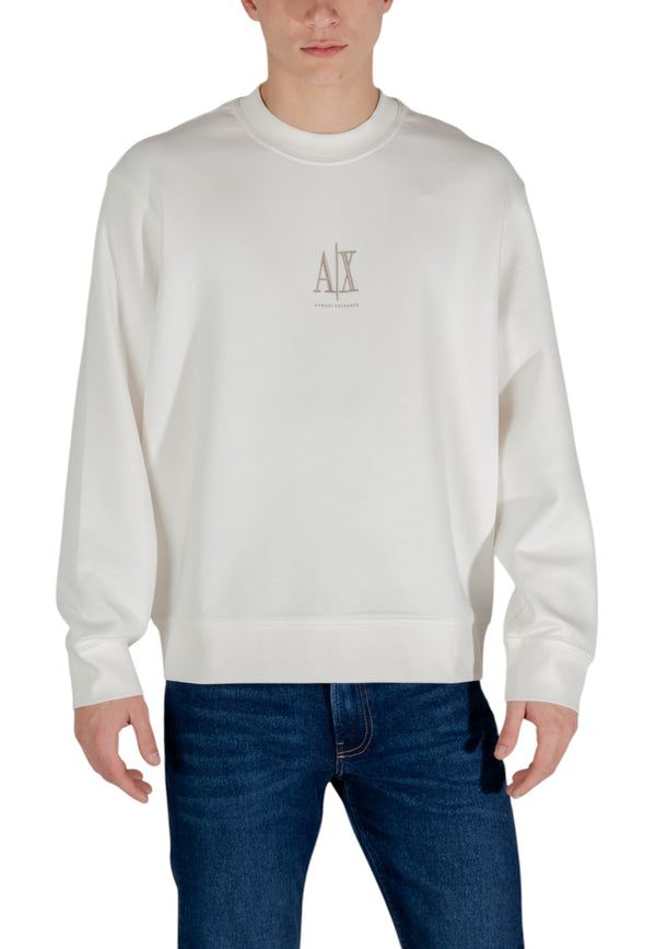 Armani Exchange Sweat homme Sweatshirts — white