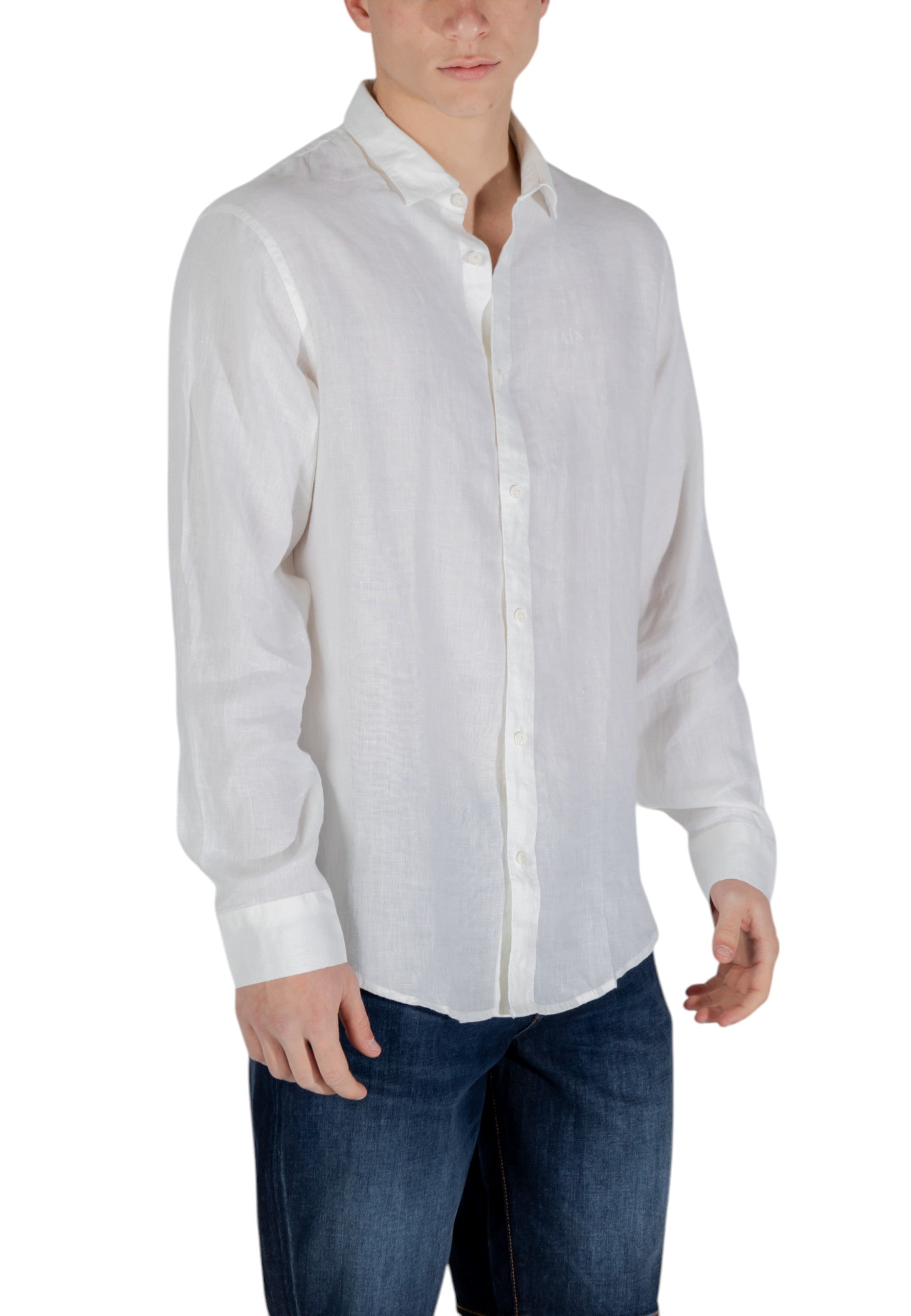 Armani Exchange Chemise homme Chemises — white