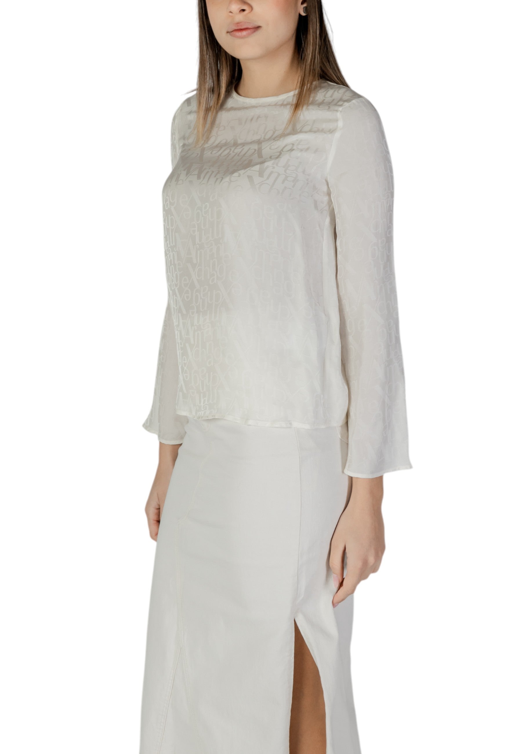 Armani Exchange Vêtement femme Blouse — beige