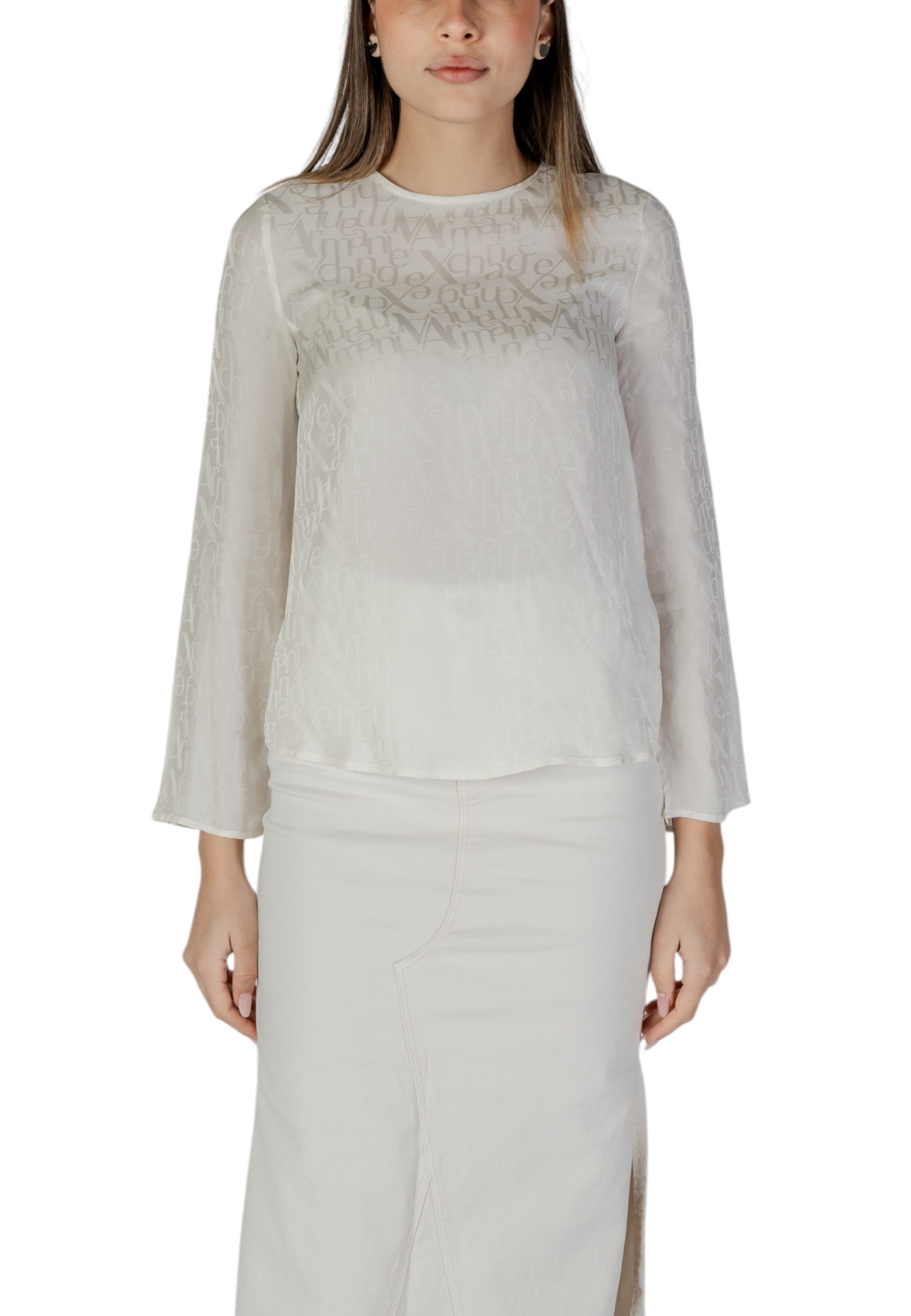 Armani Exchange Vêtement femme Blouse — beige