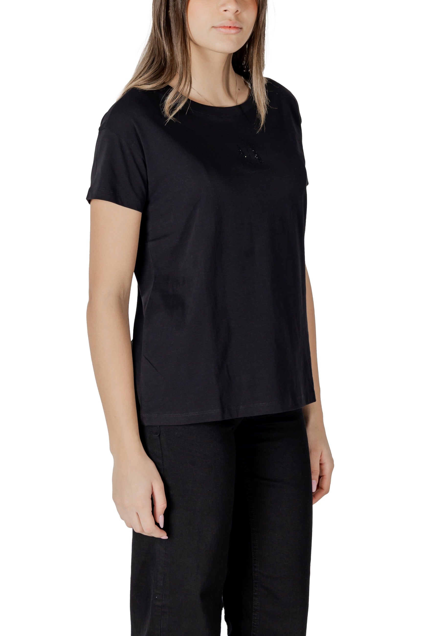 Armani Exchange T-shirt femme — black
