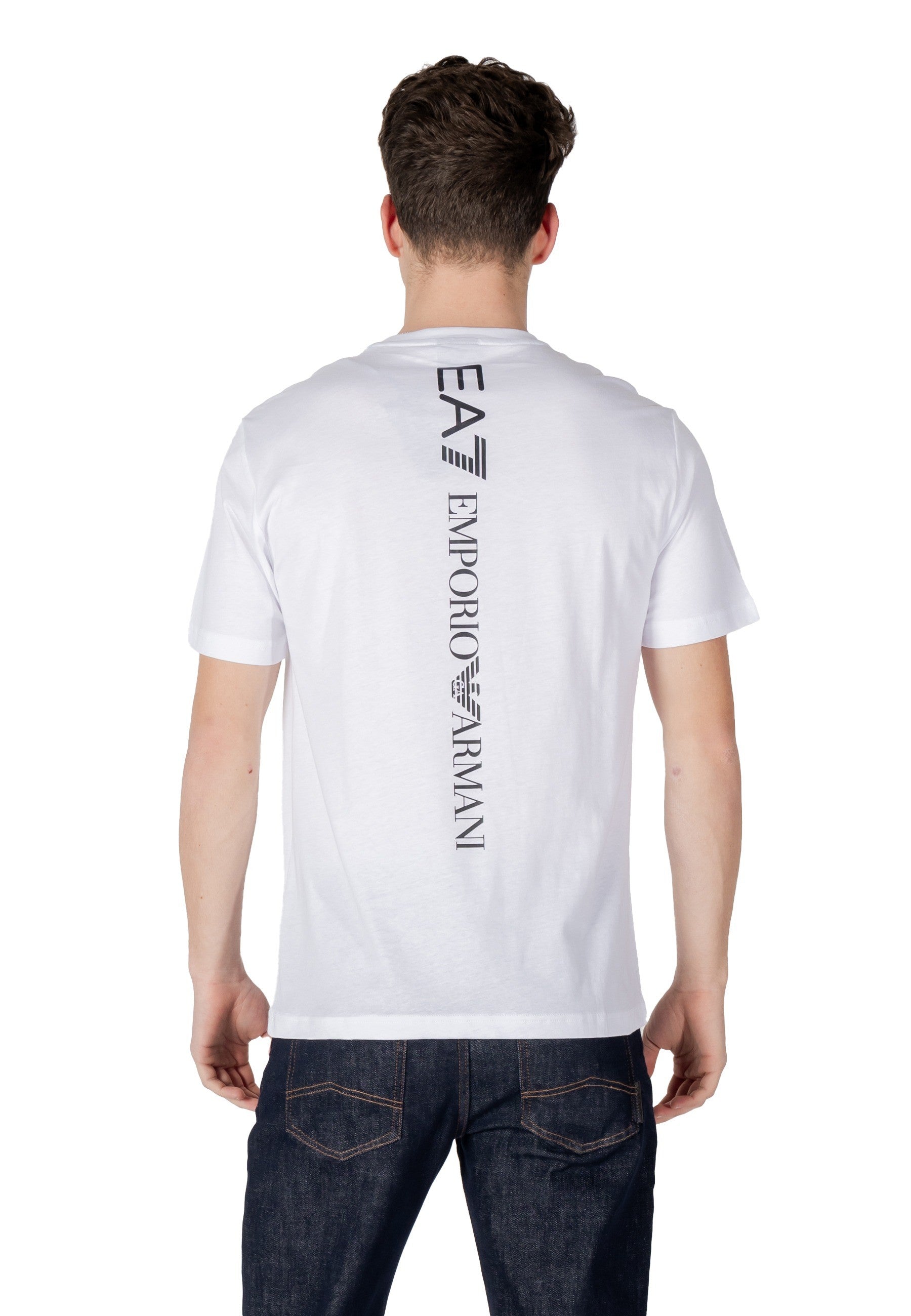 Ea7 T-shirt homme — white