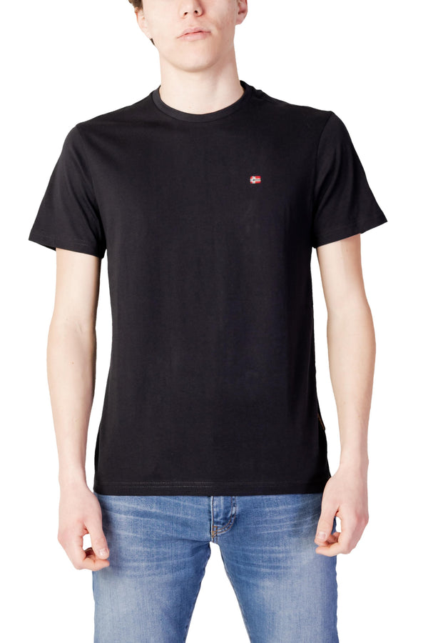 Napapijri T-shirt homme — black