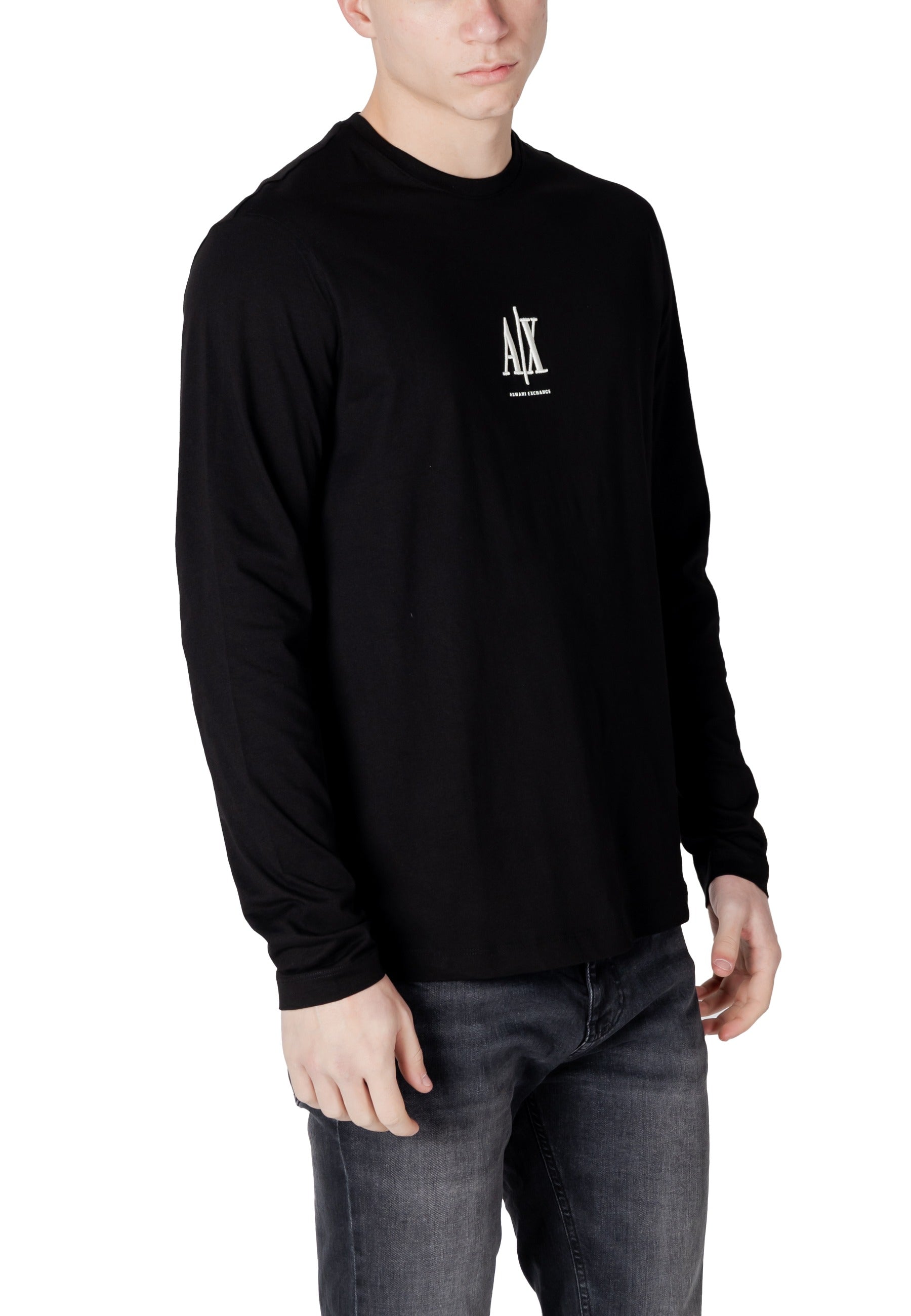 Armani Exchange T-shirt homme — black