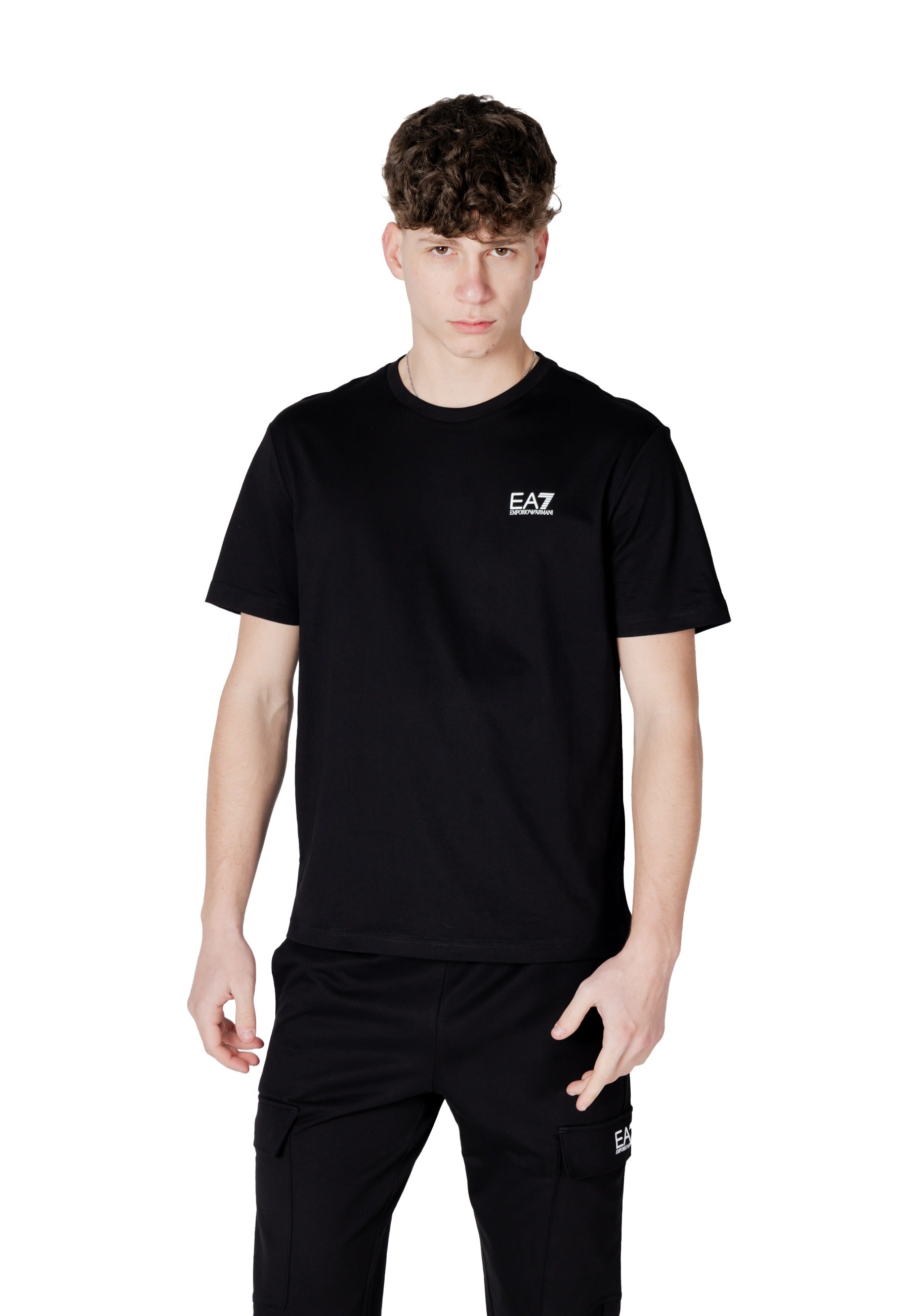 Ea7 T-shirt homme — black