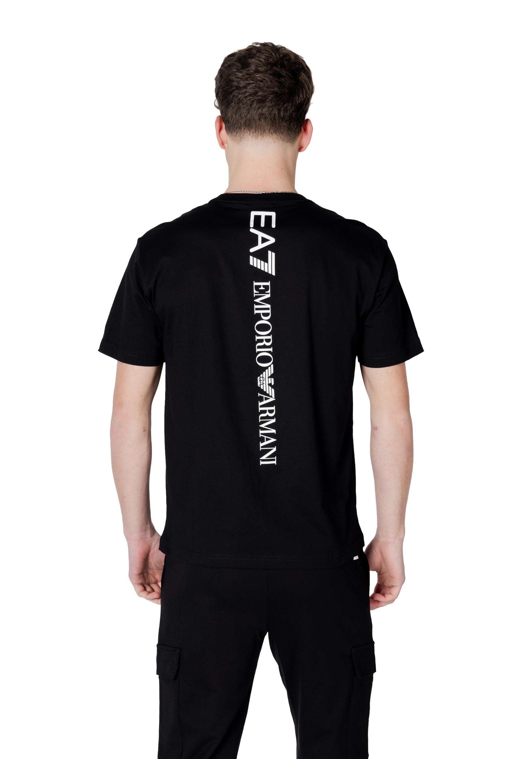 Ea7 T-shirt homme — black