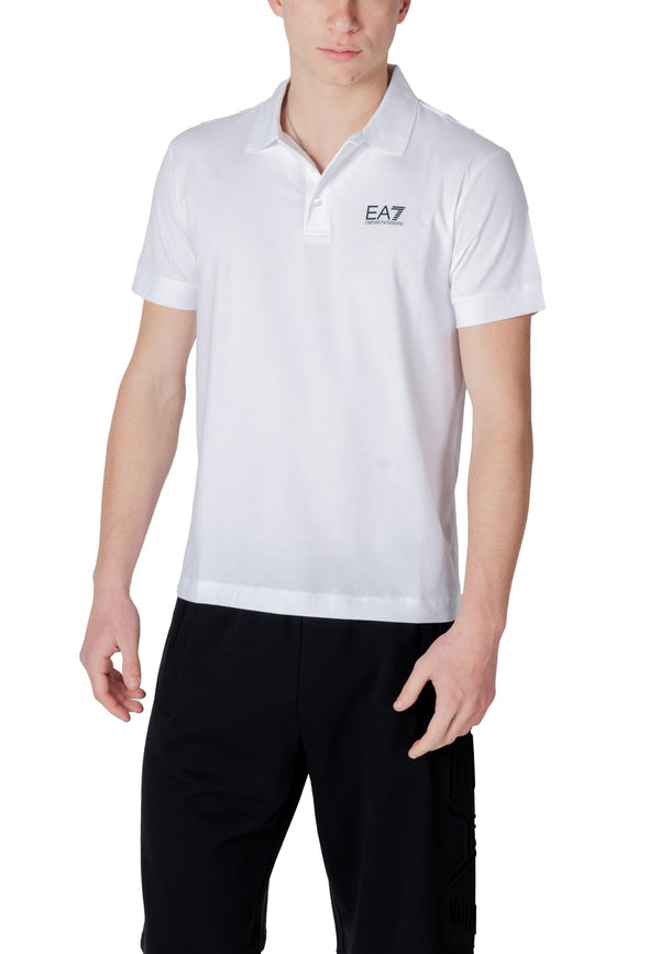 Ea7 Polo homme — white