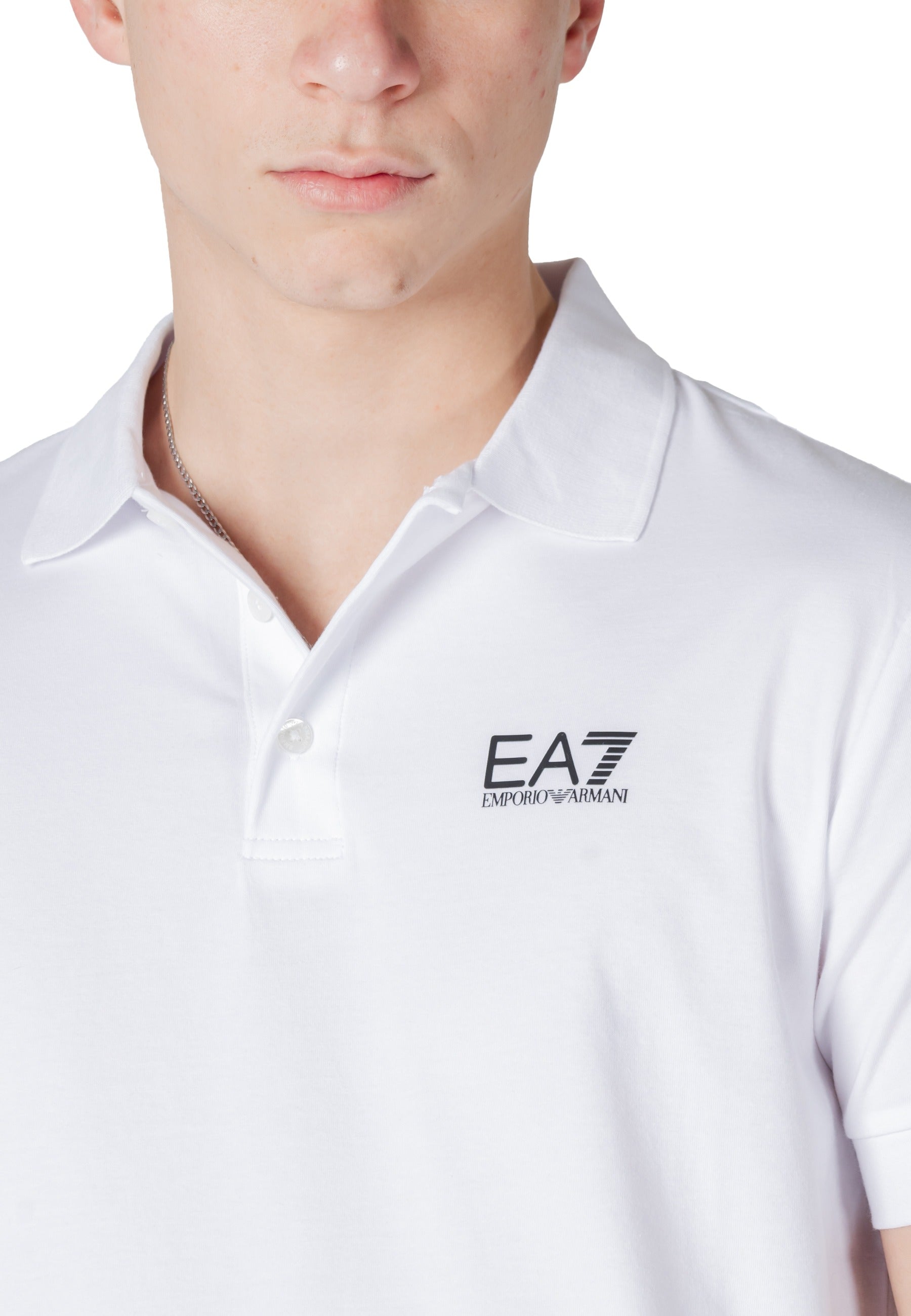 Ea7 Polo homme — white