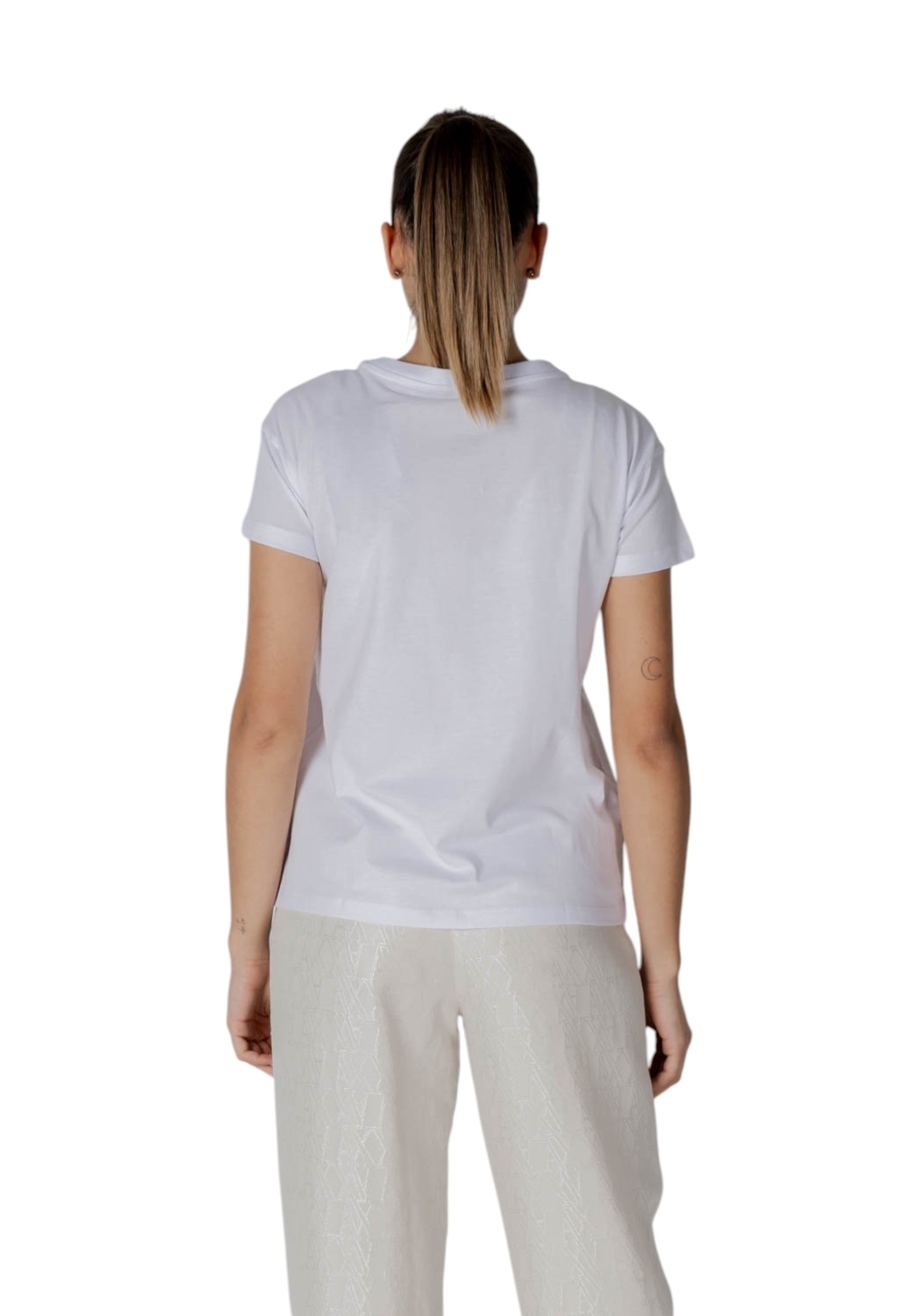 Armani Exchange T-shirt femme — white