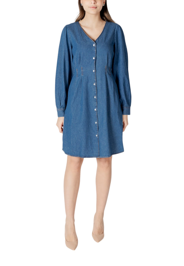 Ichi Robe femme Robes — light blue