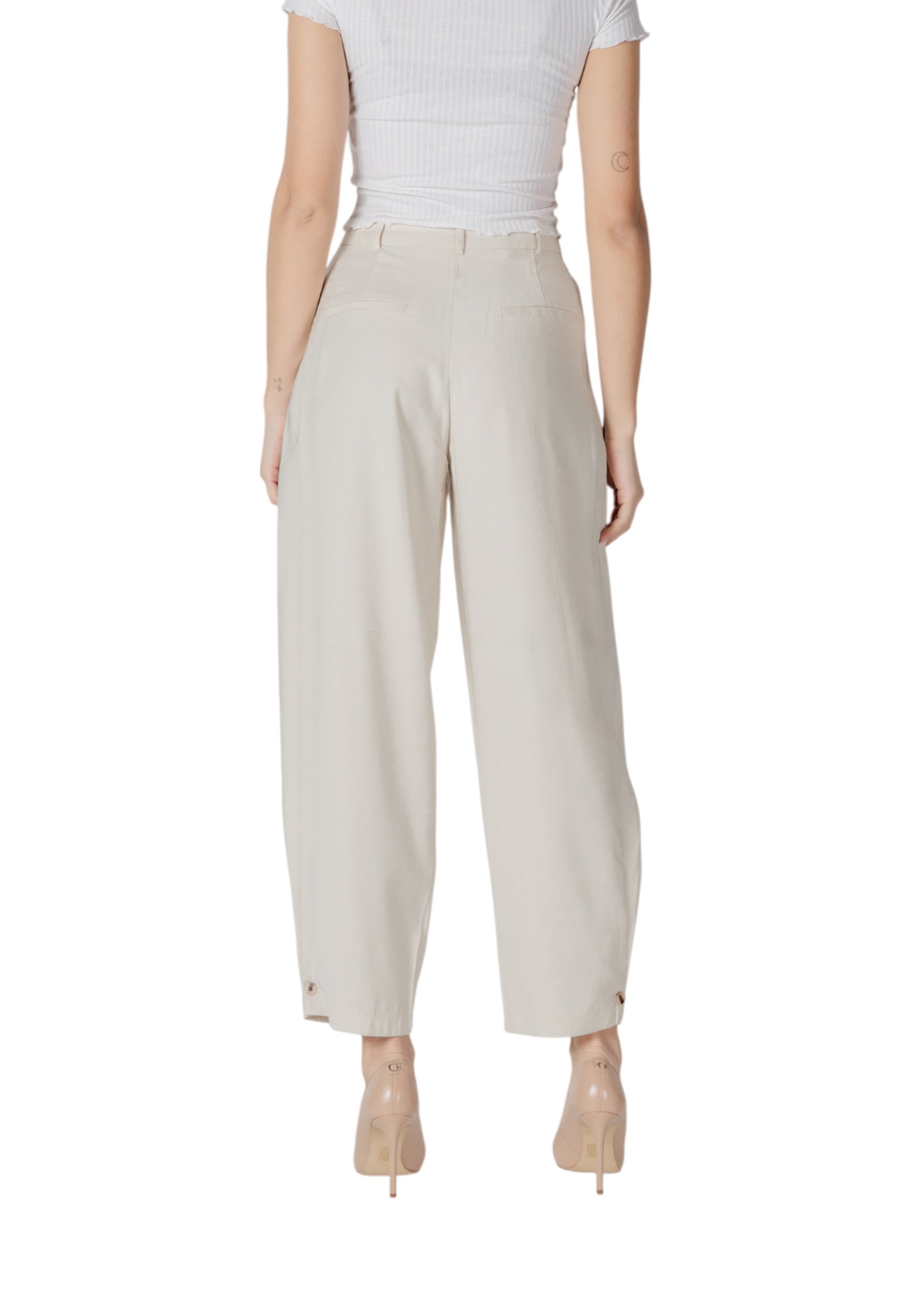 Vila Clothes Pantalon femme Pantalons — white