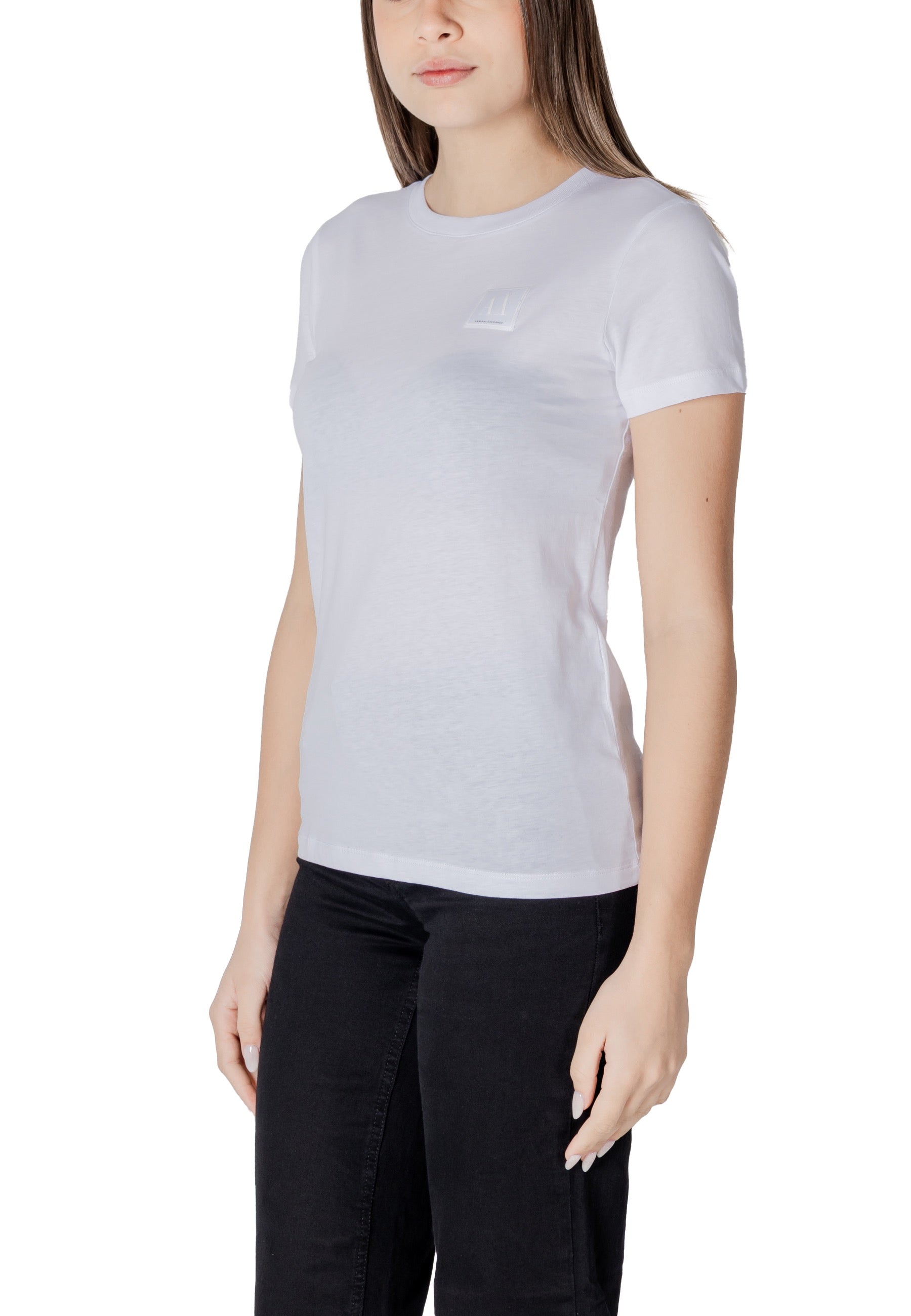 Armani Exchange T-shirt femme — white