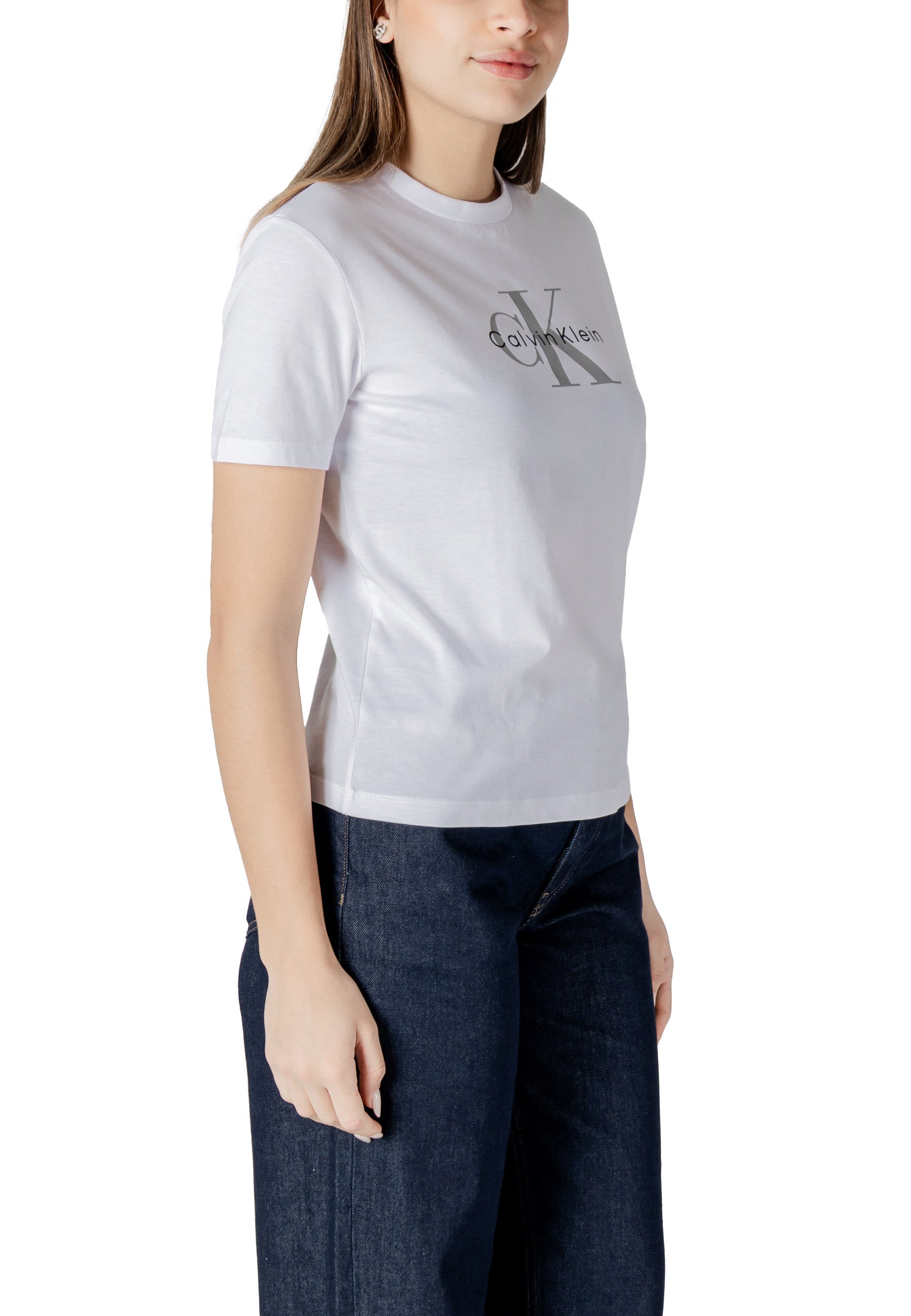 Calvin Klein Jeans T-shirt femme — white