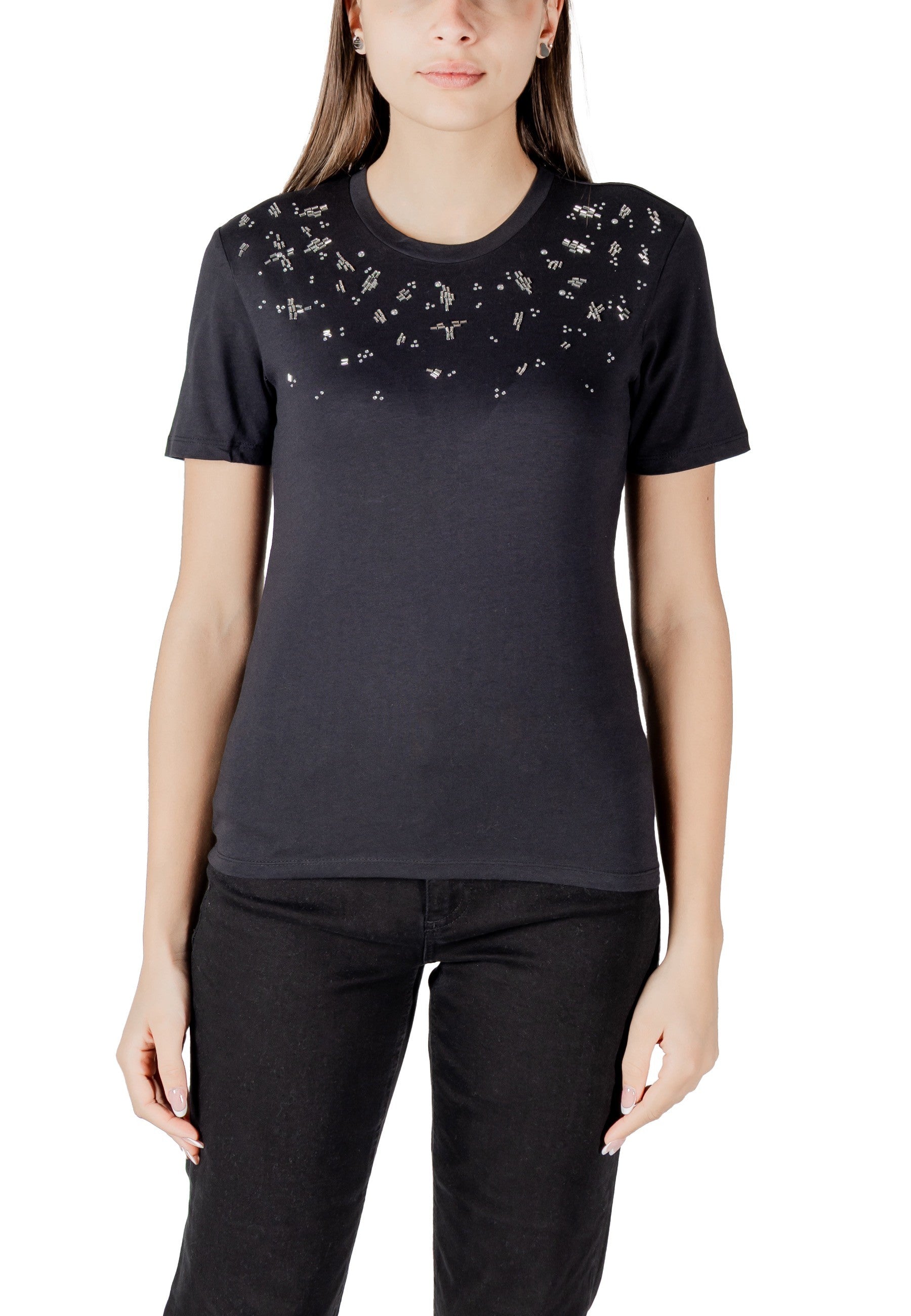 Only T-shirt femme — black