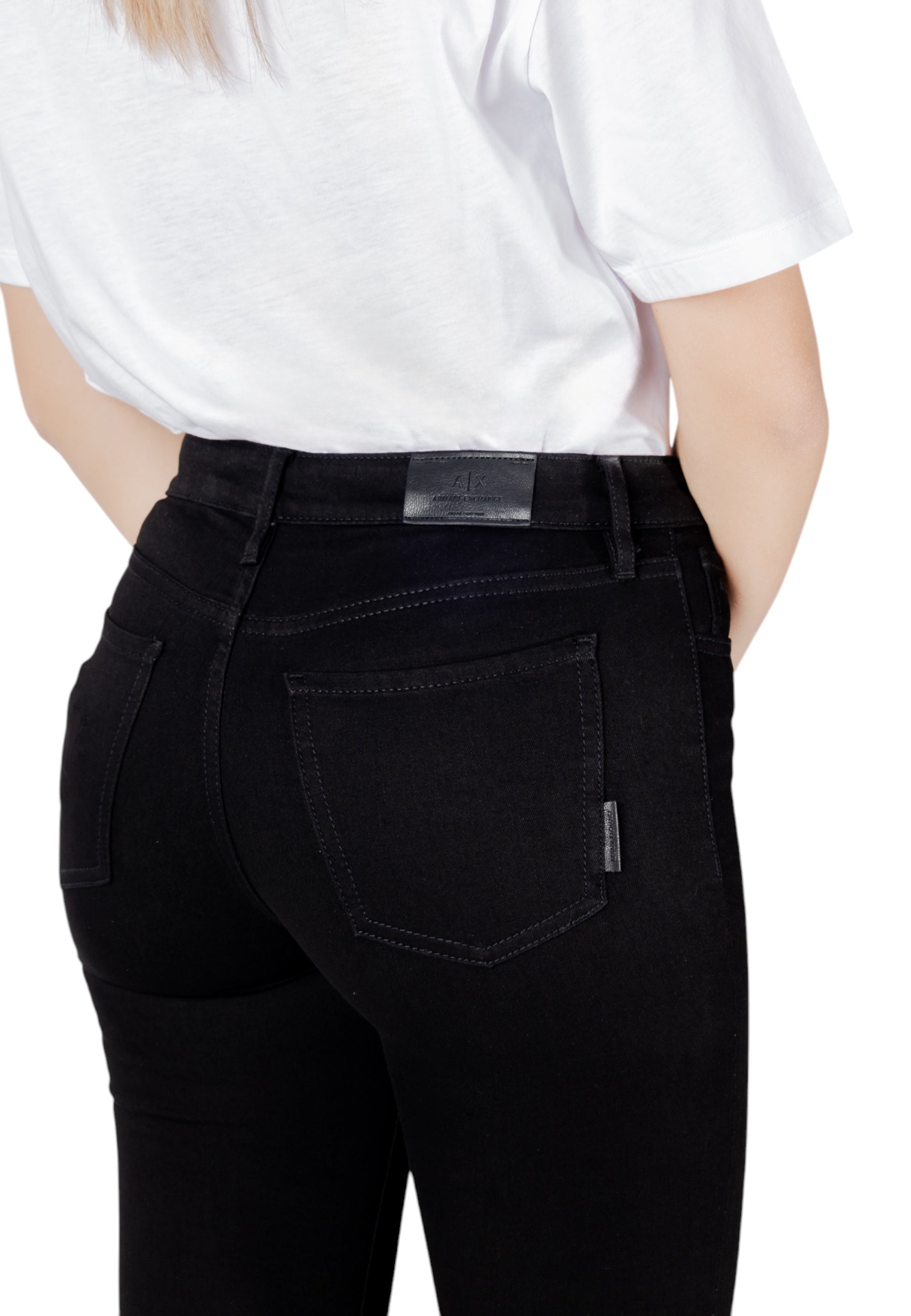 Armani Exchange Jean femme — black