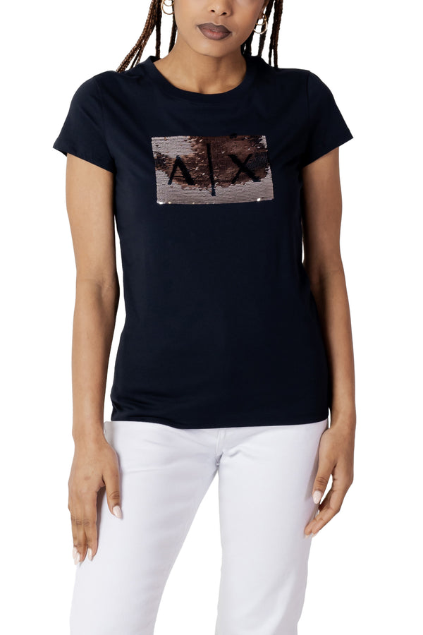 Armani Exchange T-shirt femme — blue