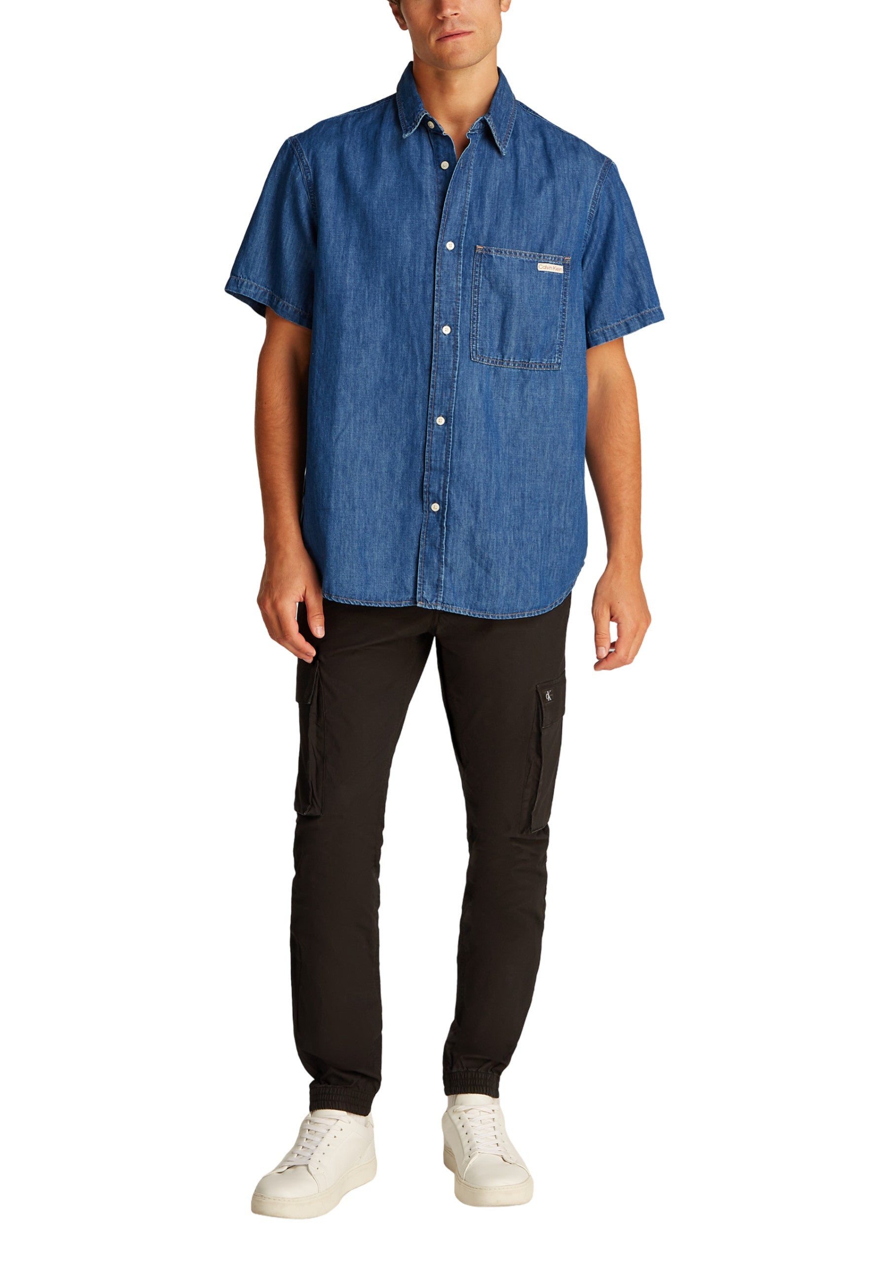 Calvin Klein Jeans Chemise homme Chemises — light blue