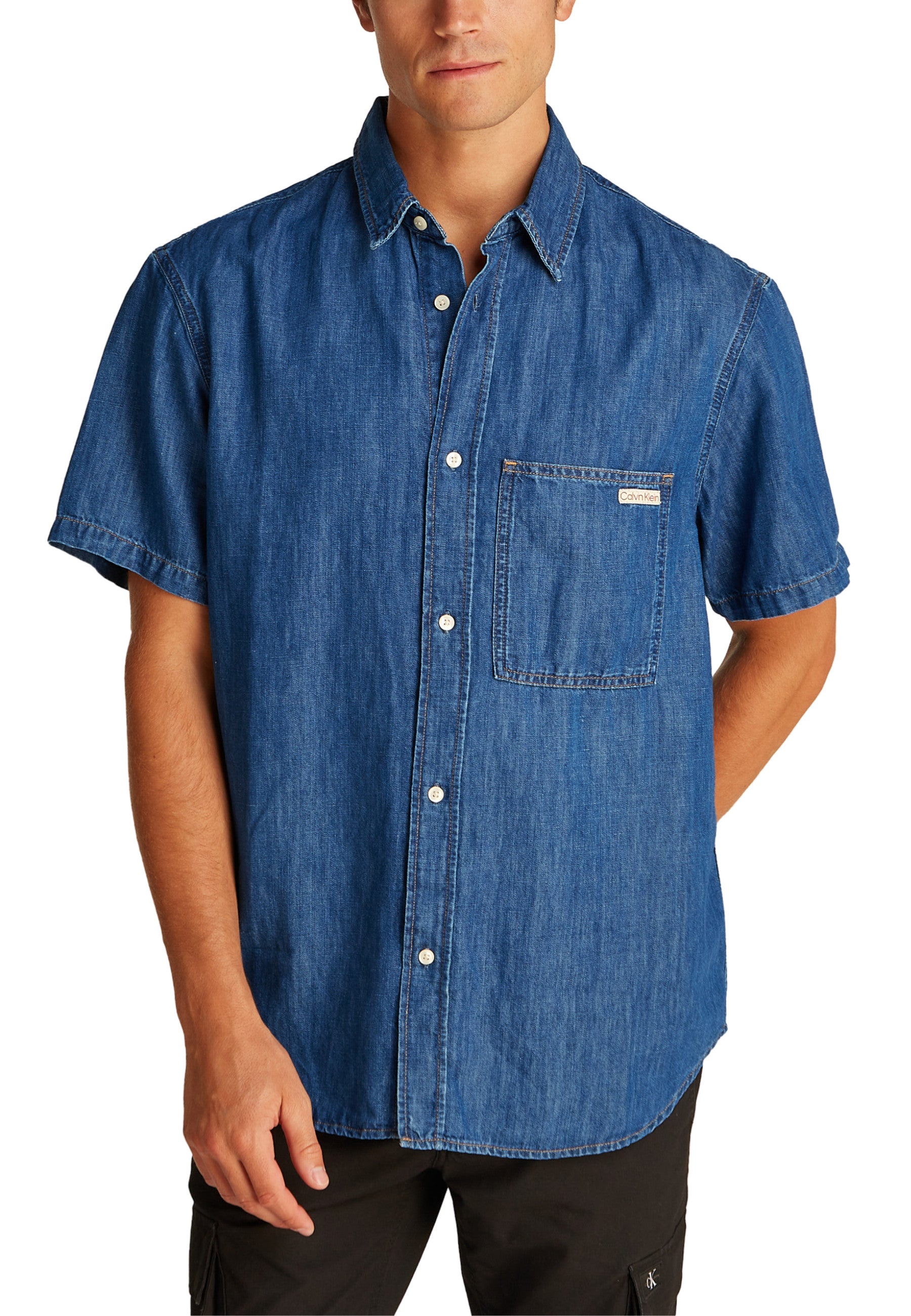 Calvin Klein Jeans Chemise homme Chemises — light blue