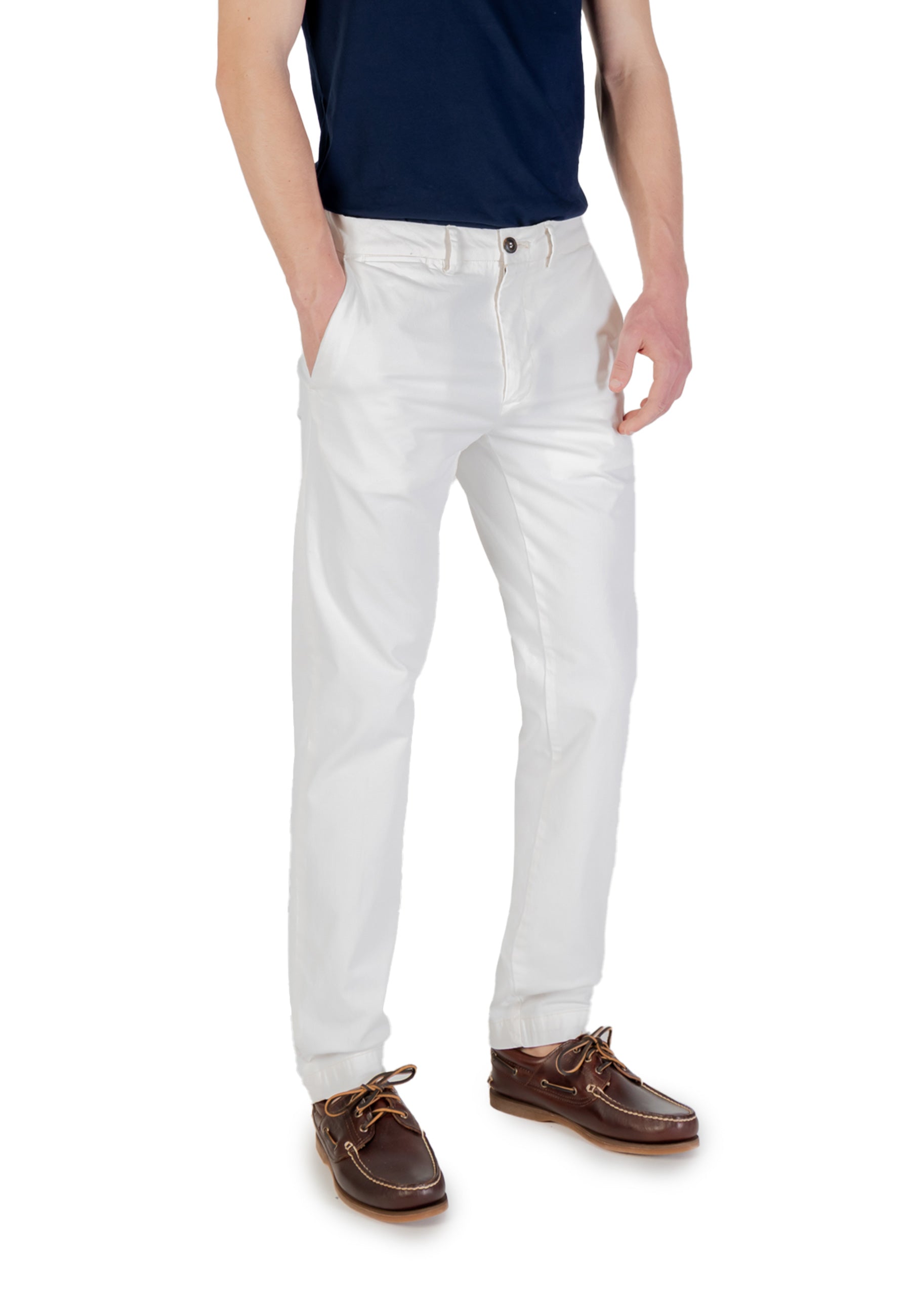 Borghese Pantalon homme Pantalons — white