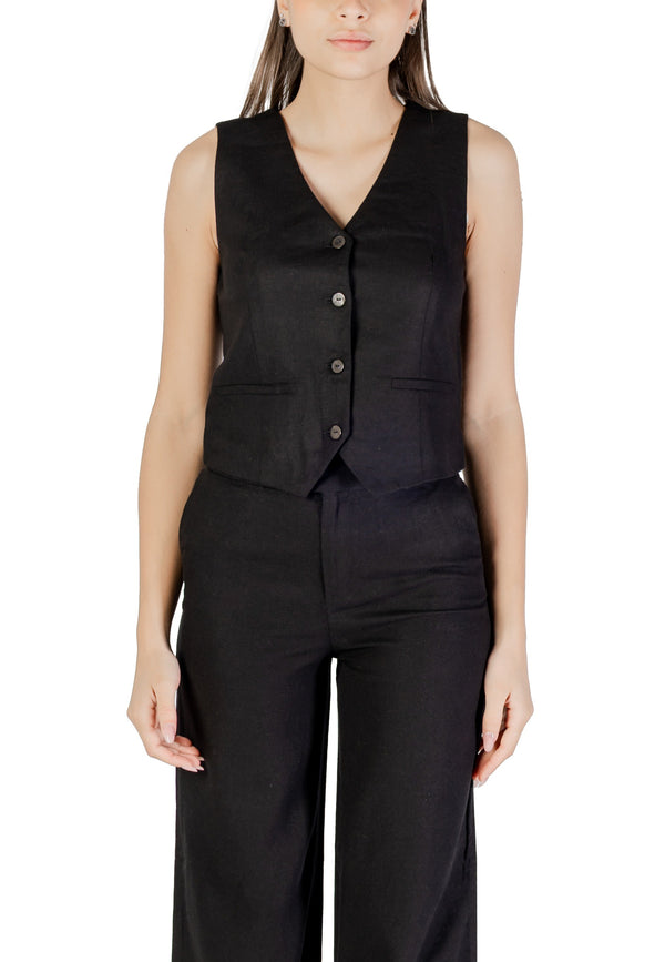 Only Vêtement femme Gilets — black