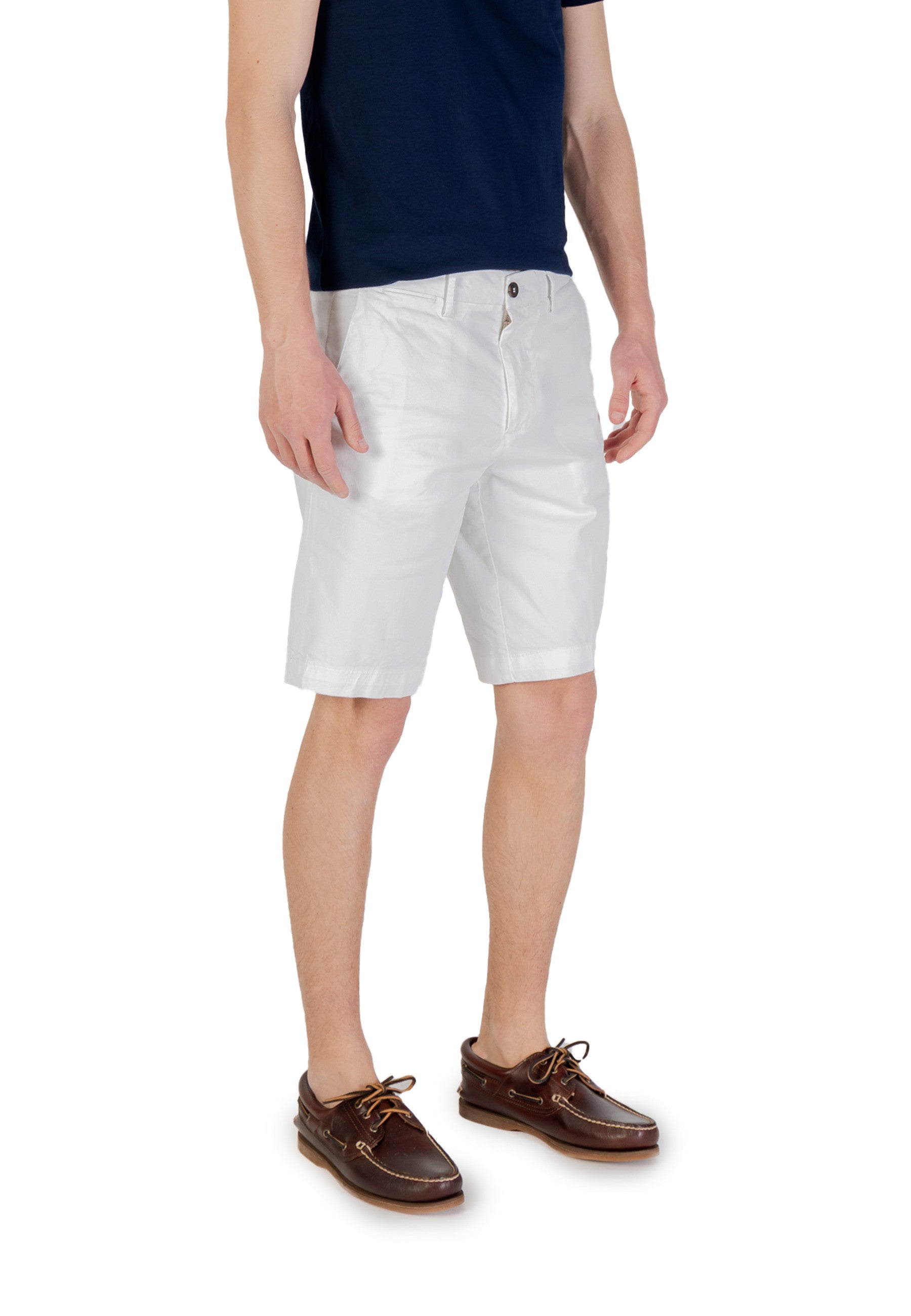 Borghese Vêtement homme Bermudas — white